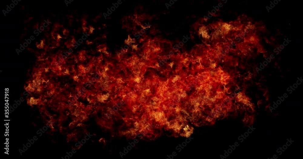 Wall mural realistic cg explosions and blasts. visual fx element. easy to use with available luma channel. effe