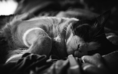 sleeping cat sleeping