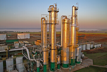 sugar cane and ethanol plant