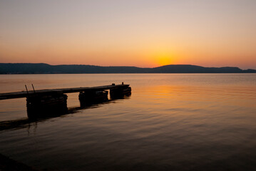 Munising Bay Sunset, Michigan, USA