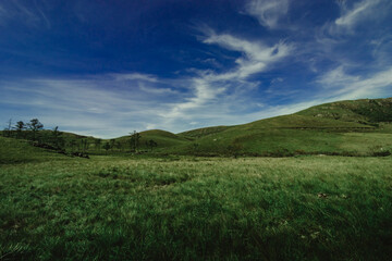 Obraz premium Campos do Quiriri, montanhas do Brasil no Paraná