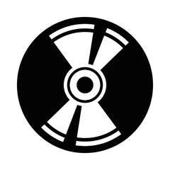 Disc and floppy disc for saving data icon