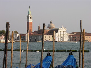 Venice, Italy, Island of San Giorgio Maggiore Seen Across the Canale di San Marco