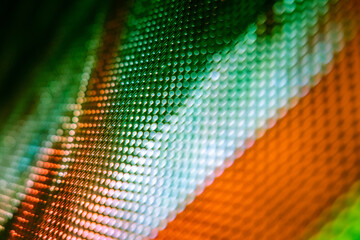 CloseUp LED blurred screen. LED soft focus background. abstract background ideal for design.
