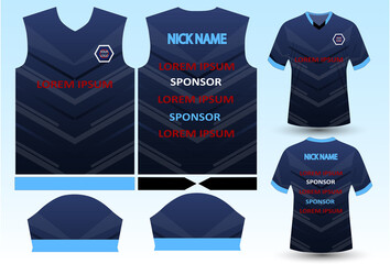 esport jersey pattern and design with cross line design