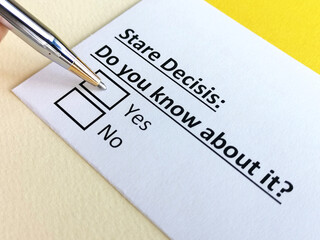 Questionnaire about civil litigation