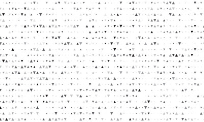 Mirror silver triangle tiles. Abstract mosaic geometry pattern. Triangle minimal mirror background for modern cover, ad baner, web. Vector silver mosaic background.