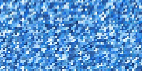 Light BLUE vector template in rectangles. Abstract gradient illustration with rectangles. Pattern for commercials, ads.