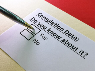 Questionnaire about conveyancing