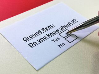 Questionnaire about conveyancing