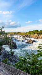 Great Falls waterfalls in Virginia 
