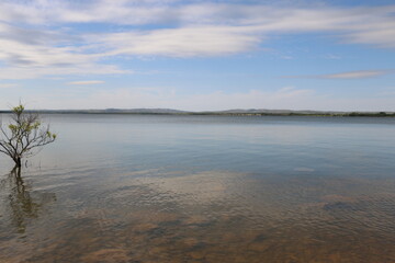 lake and sky