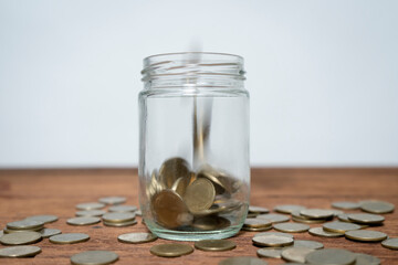 Saving money for future investments and for emergencies