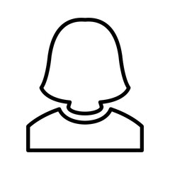 Female avatar icon