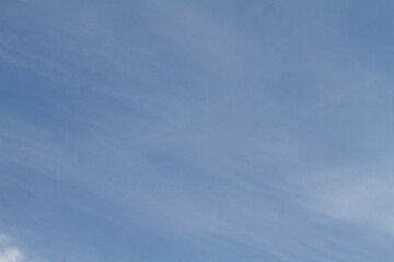 Blue sky background with cloud