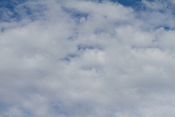 Blue sky background with cloud