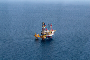oil tanker in the sea