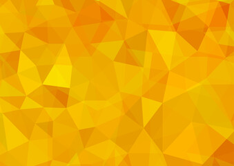 Abstract gold geometric vector background