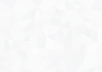 Abstract white geometric vector background