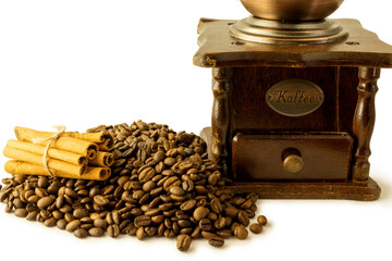 vintage coffee grinder