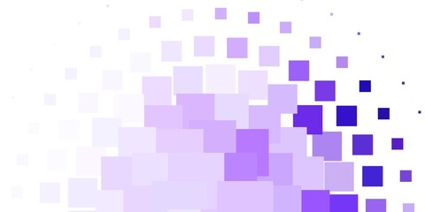 Light Purple vector template in rectangles. Illustration with a set of gradient rectangles. Pattern for business booklets, leaflets