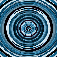 The Abstract Colorful Vortex Pattern