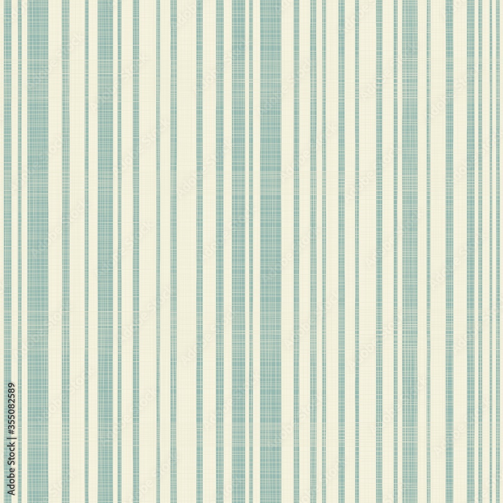 Poster Abstract striped geometric seamless pattern on texture background in retro colors. Vector illustration