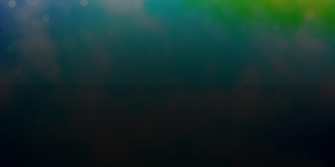 Light Blue, Green vector background with spots. Abstract decorative design in gradient style with bubbles. Pattern for business ads.