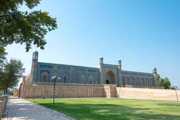 Khudoyar Khan Palace. a famous historic site in Kokand, Uzbekistan.