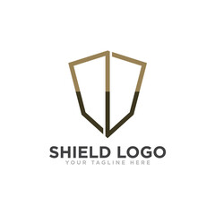 Shield Protection Logo Icon Design Vector