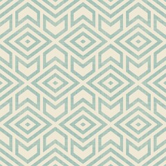 Abstract seamless striped geometric pattern on texture background in retro colors. Creative vector pattern for ceramic tile, wallpaper, linoleum, textile, web page background.