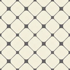 Naklejka premium Abstract seamless striped geometric pattern on texture background in retro colors. Creative vector pattern for ceramic tile, wallpaper, linoleum, textile, web page background.