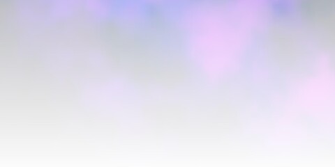 Dark Purple, Pink vector template with sky, clouds. Shining illustration with abstract gradient clouds. Pattern for your booklets, leaflets.