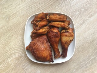 roasted chicken wings