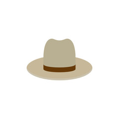 cowboy hat isolated on white