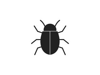 Animal, bug, insect icon. Vector illustration, flat design.