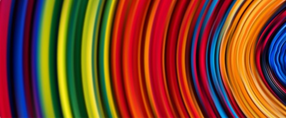 Abstract background with glowing wave