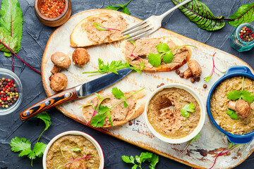 Delicious liver pate