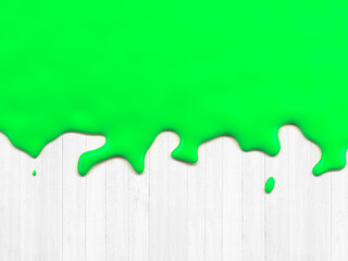 abstract color liquid flow in front of textured background - 3D Illustration