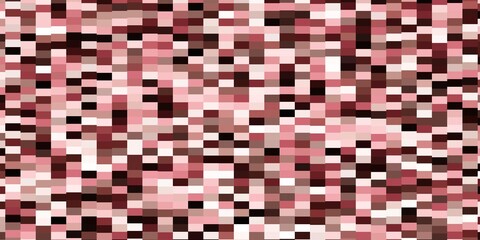 Light Pink, Red vector pattern in square style. Colorful illustration with gradient rectangles and squares. Pattern for commercials, ads.