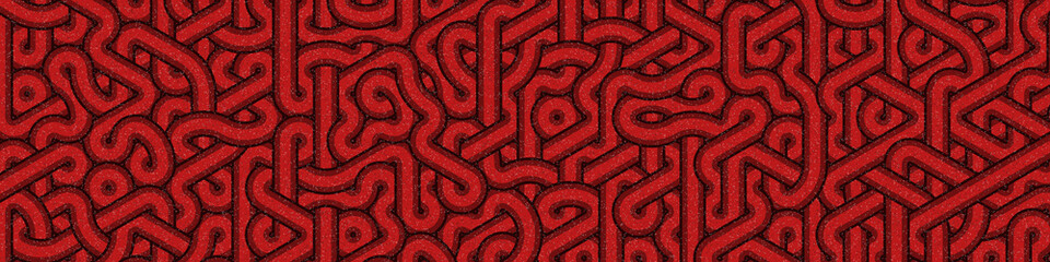 Colour Hexagon Tile Connection art background design illustration