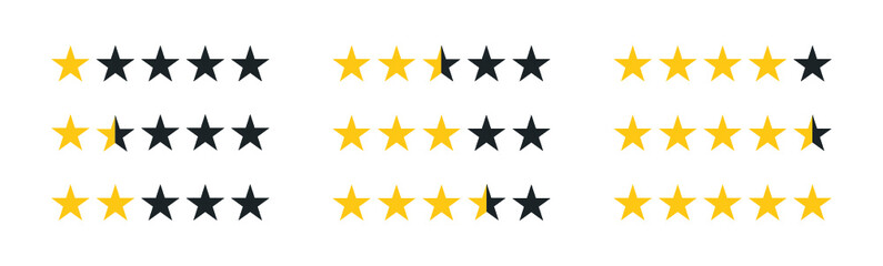 5 stars rating 