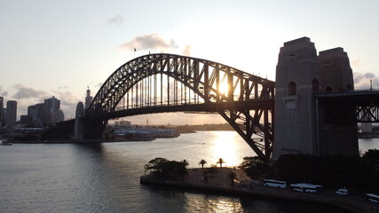 Harbour Bridge Sunset, Sydney, Australia