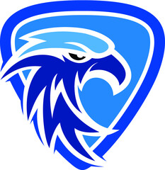 Eagle Logo icon, Eagle Design Vector, Eagle simple sign, Head Eagle logo vector 