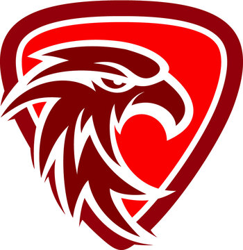 Eagle Logo icon, Eagle Design Vector, Eagle simple sign, Head Eagle logo vector 