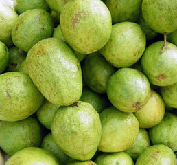 Guava fruit at  the market