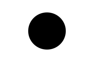 Fototapeta na wymiar Japan Flag Black and White. Country National Emblem Banner. Monochrome Grayscale EPS Vector File.