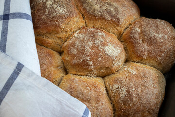 Homemade whole wheat bread on Corono days.