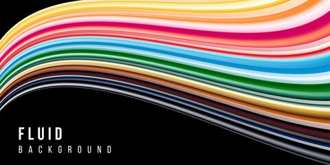 Modern backgrounds with fluid gradient shapes composition