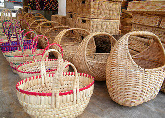 Rush and Reed hand work industry in Sri Lanka.Handy craft with Eco friendly material.
